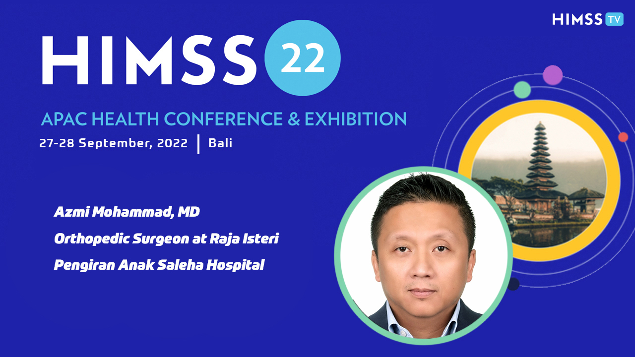 Dr. Azmi Mohammad, specialist orthopedic surgeon at Raja Isteri Pengiran Anak Saleha Hospital in Brunei