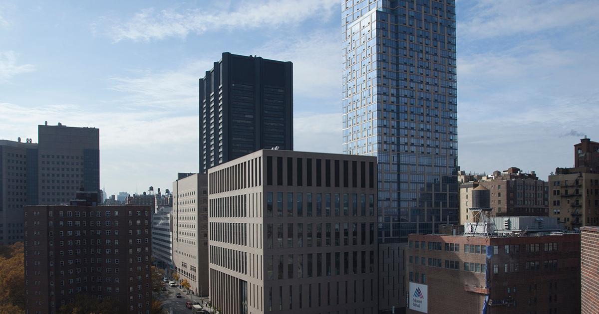 Mount Sinai Health System building complex in New York City