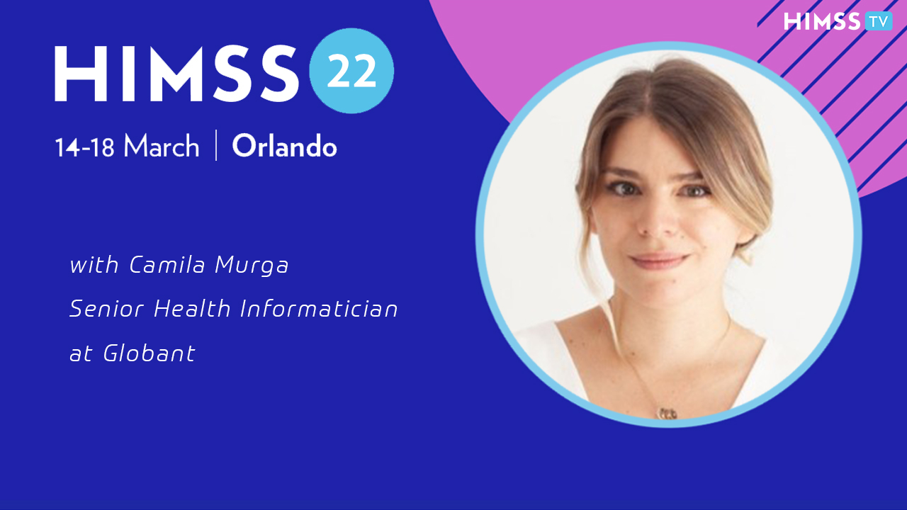 Dr. Camila Murga, senior health informatician at Globant