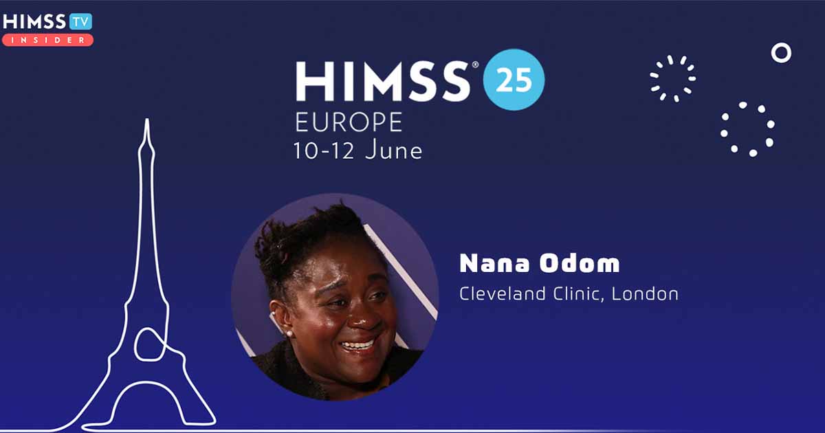 Nana Odom, Cleveland Clinic London_HIMSS25 Europe