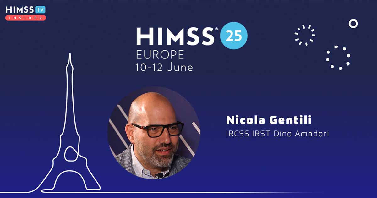 Nicola Gentili, IRCCS IRST Dino Amadori_HIMSS25 Europe