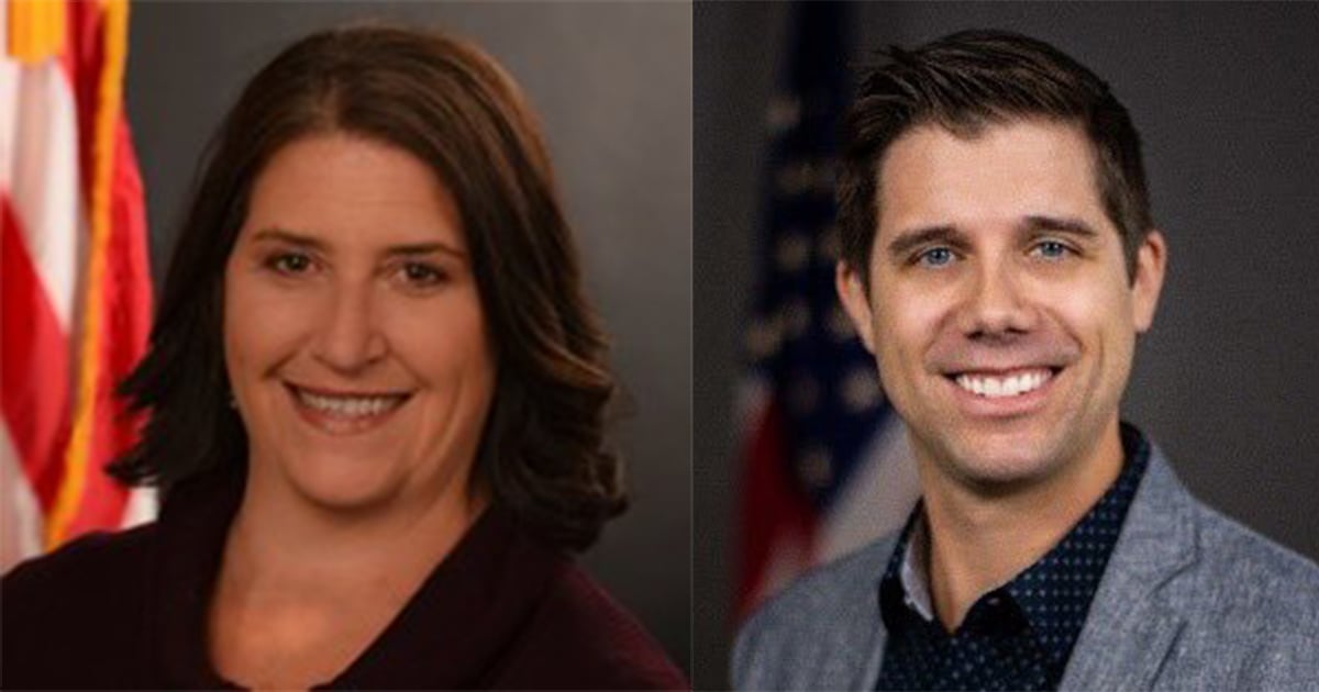 Lisa Re, RN, and Andrew Vanlandingham