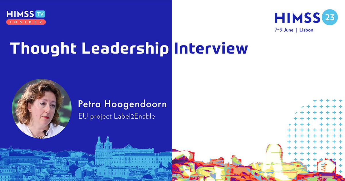 Petra Hoogendoorn, coordinator of EU project Label2Enable