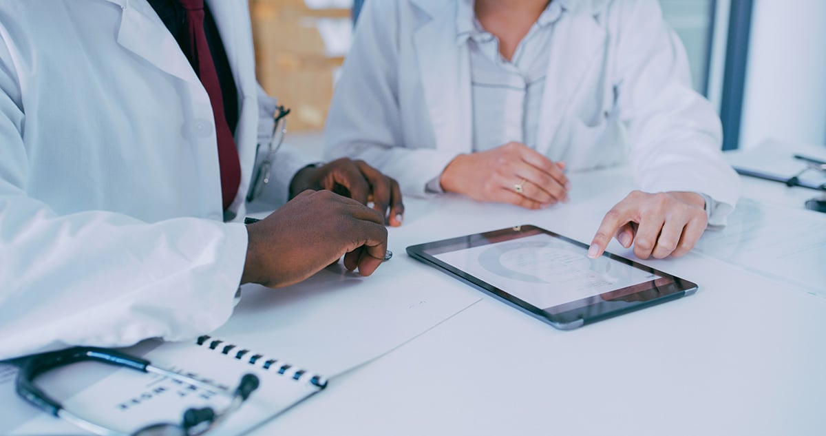 Providers with tablet EHR