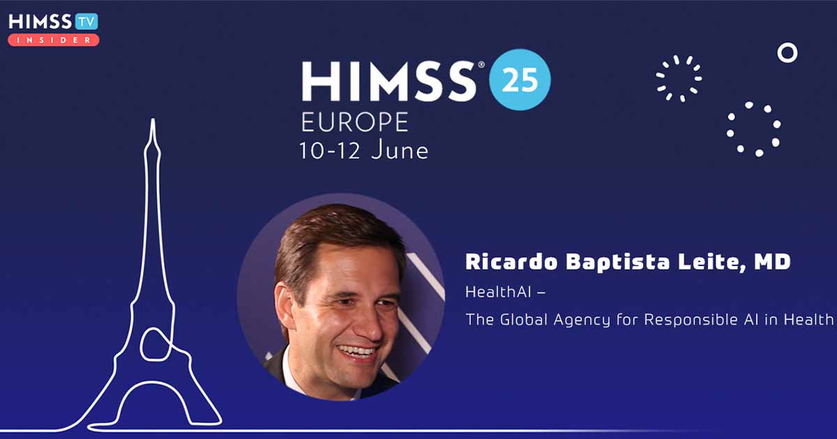 Dr Ricardo Baptista Leite, HealthAI_HIMSS25 Europe