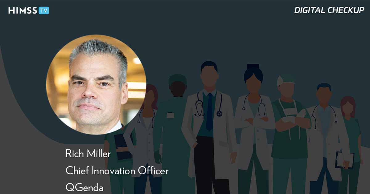 Rich Miller at QGenda_ Medical staff illustration Photo by Feodora Chiosea/iStock/Getty Images Plus