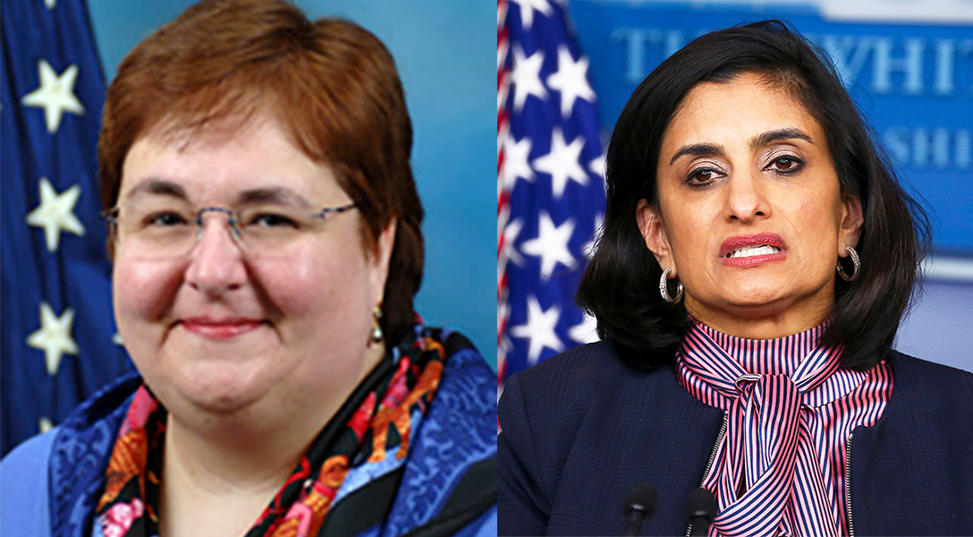 Elizabeth Richter and Seema Verma.