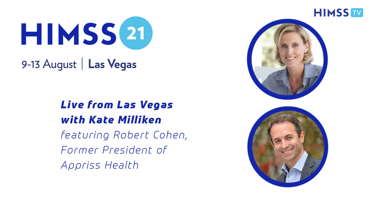 Former president of Appriss Health Robert Cohen and Kate Milliken