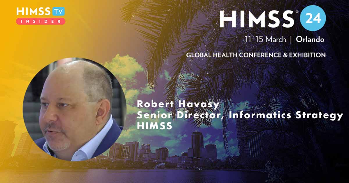 Robert Havasy at HIMSS_Palm trees and skyscrapers in Orlando Photo by Gabriele Maltinti/iStock/Getty Images Plus