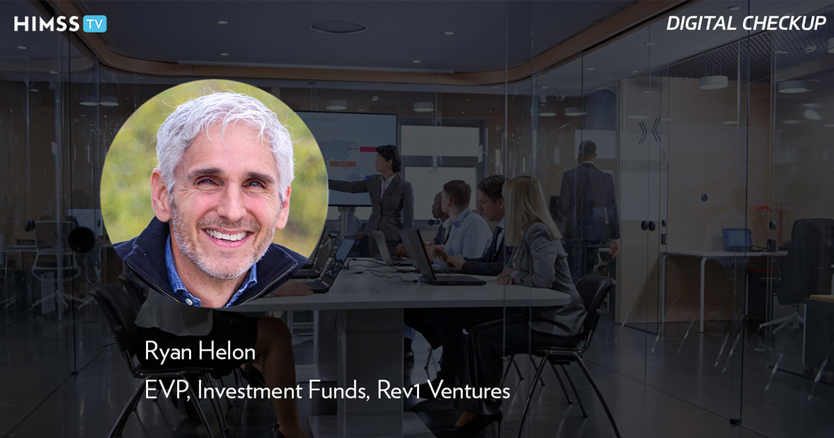 Ryan Helon at Rev1 Ventures_Business presentation in meeting room by simonkr/Getty Images