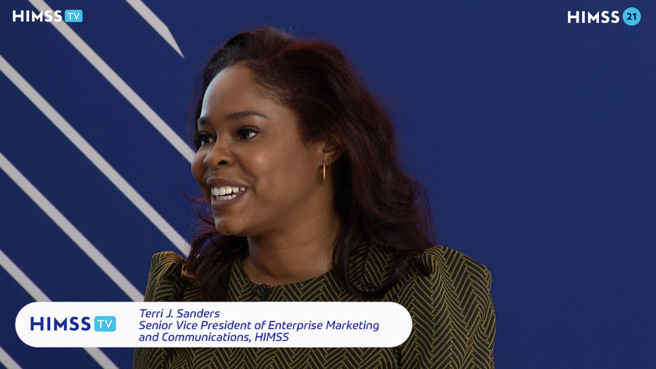 HIMSS Senior VP Terri Sanders