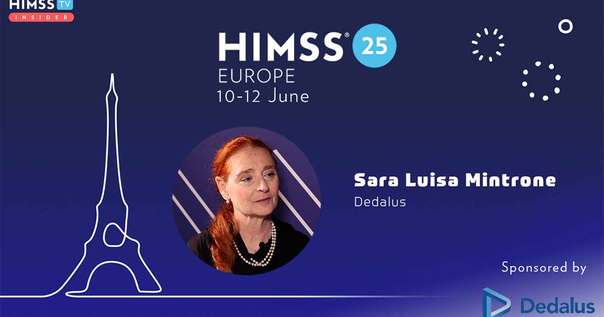 Sara Luisa Mintrone, Dedalus_Sponsored_HIMSS25 Europe