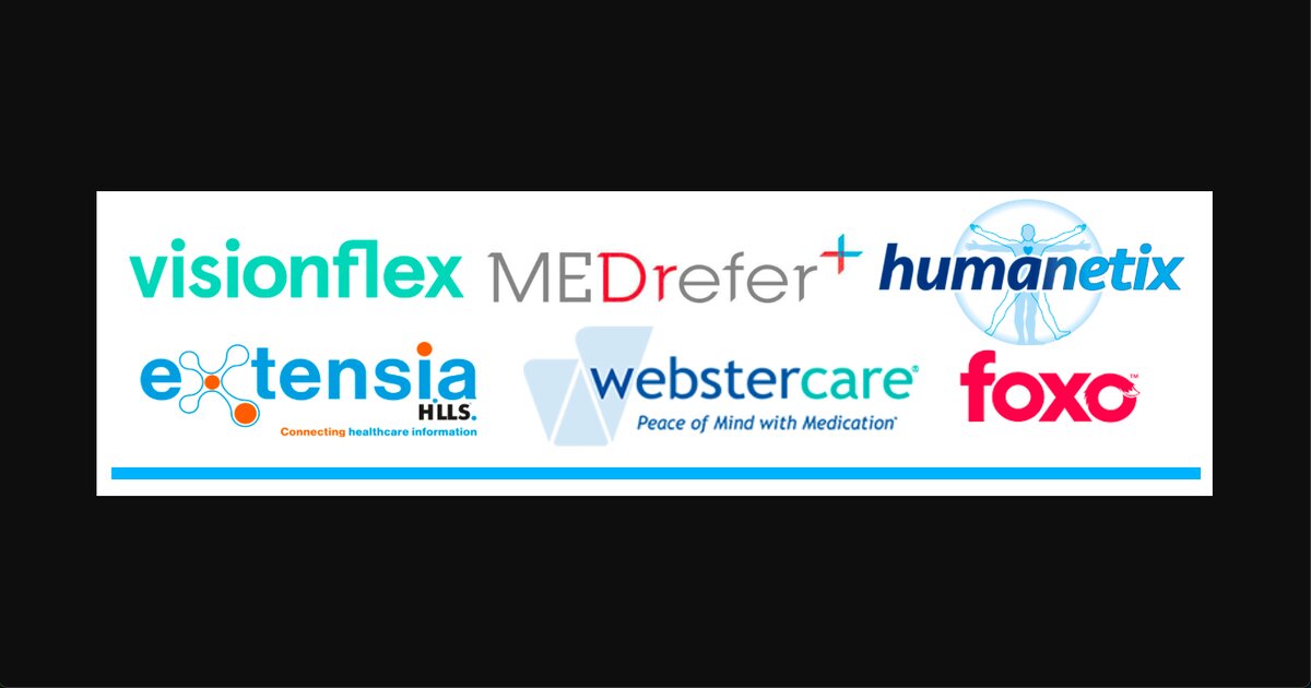 Logos of the six founding members of the Aged Care Technology Consortium