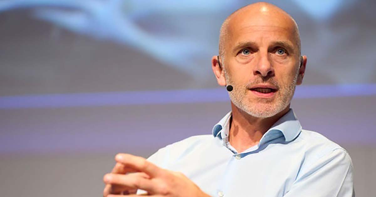 NHS Digital chief executive Simon Bolton at HIMSS22 Europe