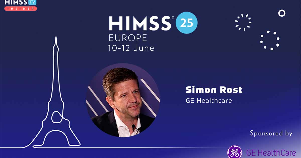 Simon Rost, GE Healthcare_Sponsored video_HIMSS25 Europe