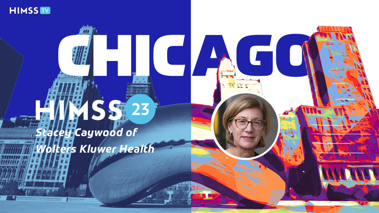 Stacey Caywood, CEO of Wolters Kluwer Health.