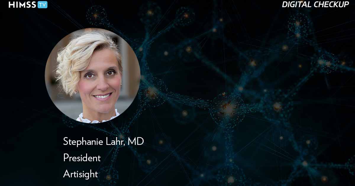 Dr. Stephanie Lahr at Artisight_3D molecular structure Photo by BlackJack3D/iStock/Getty Images Plus