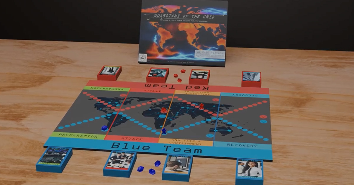 Guardians of the Grid tabletop exercise board game