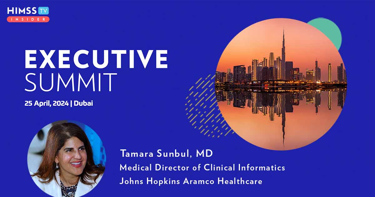 Dr. Tamara Sunbul at Johns Hopkins Aramco Healthcare_Dubai skyline Photo by SHansche/iStock/Getty Images Plus