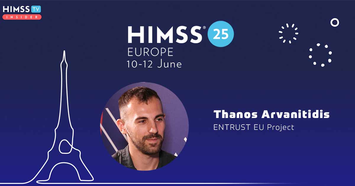 Thanos Arvanitidis, ENTRUST_HIMSS25 Europe