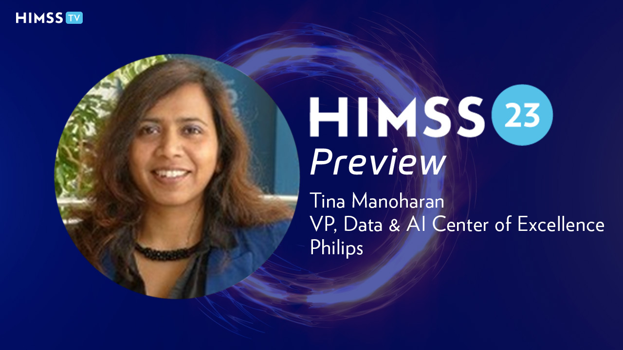 Tina Manoharan, VP of Data & AI Center of Excellence at Philips