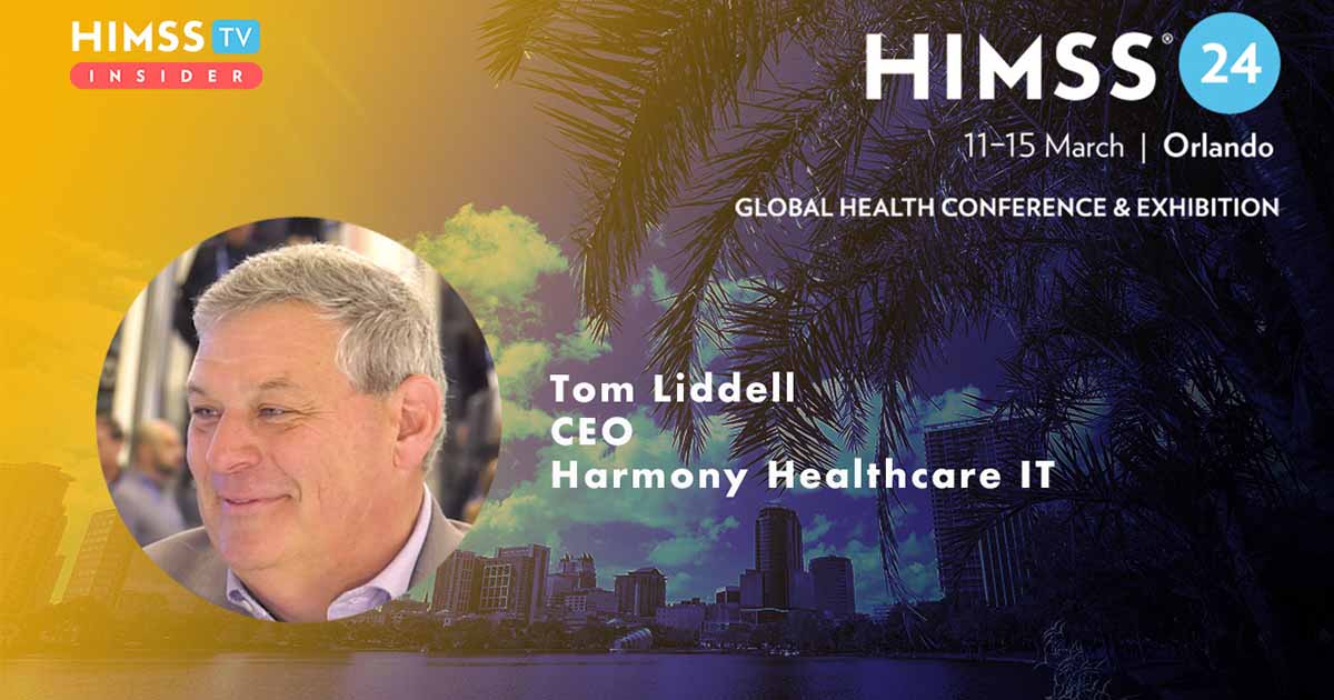 Tom Liddell at Harmony Healthcare IT_Palm trees and skyscrapers in Orlando Photo by Gabriele Maltinti/iStock/Getty Images Plus