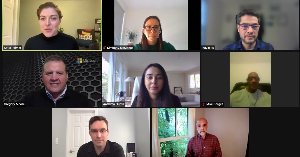 A screenshot of the VA symposium