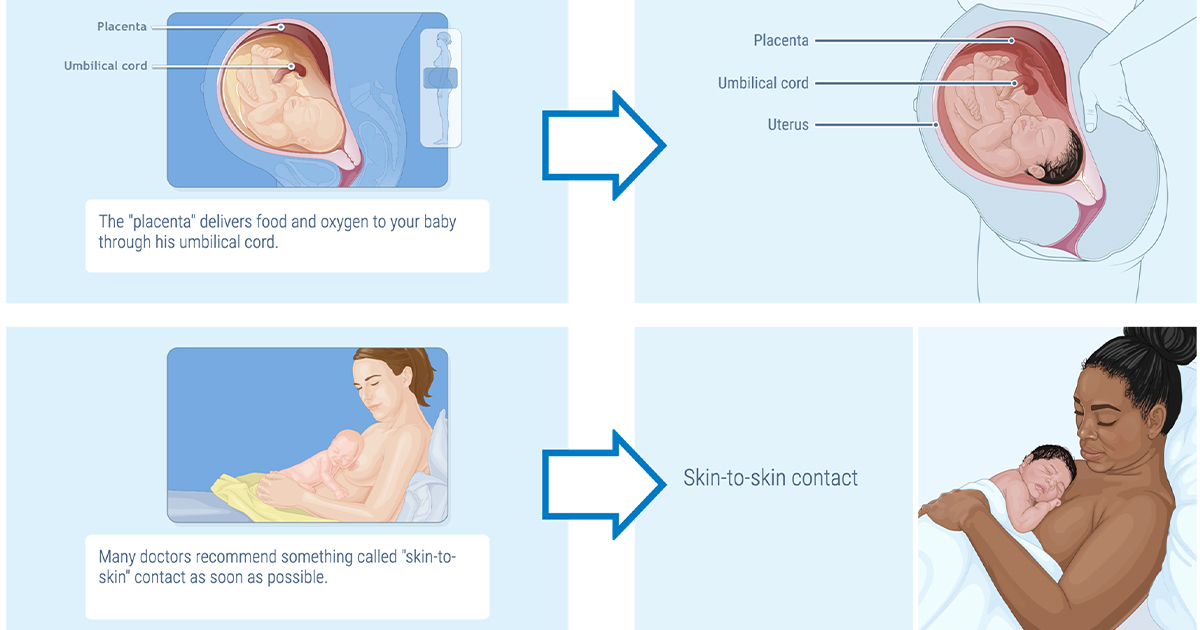 A slide for the maternal health program