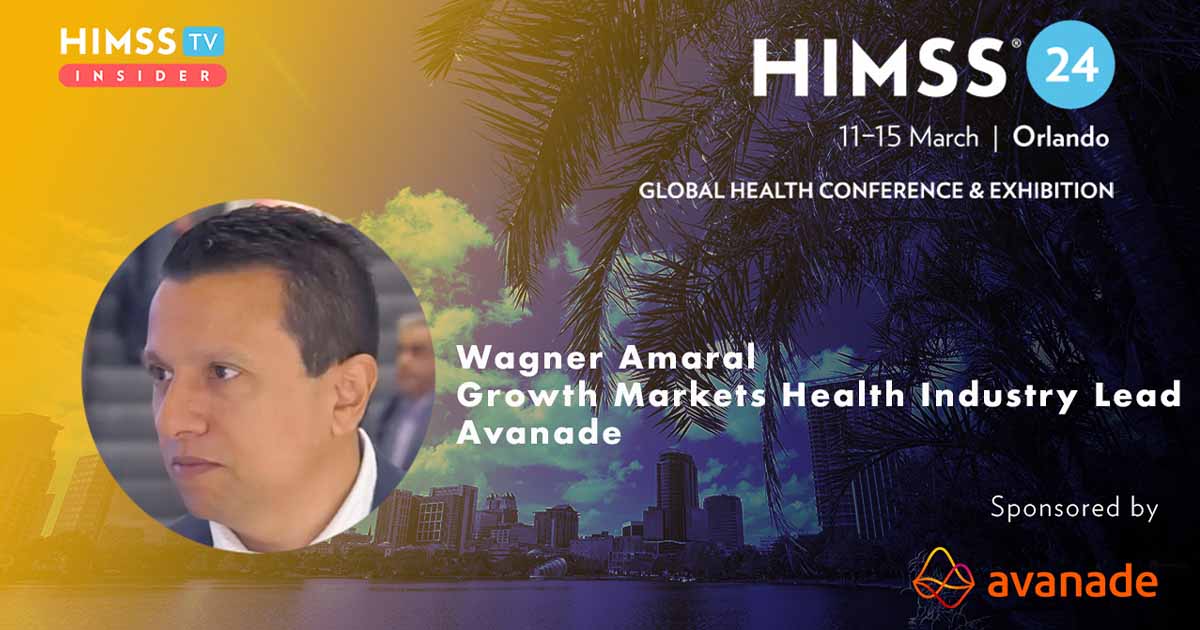 Wagner Amaral, growth markets health industry lead at Avanade