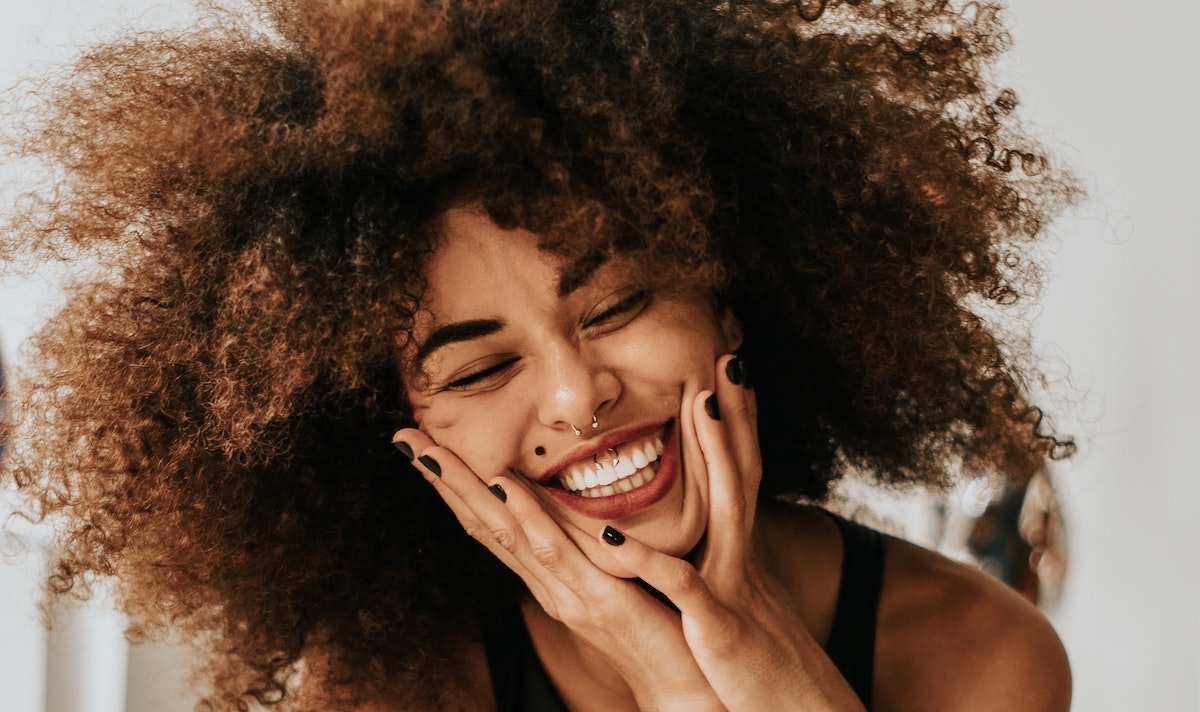Person smiling