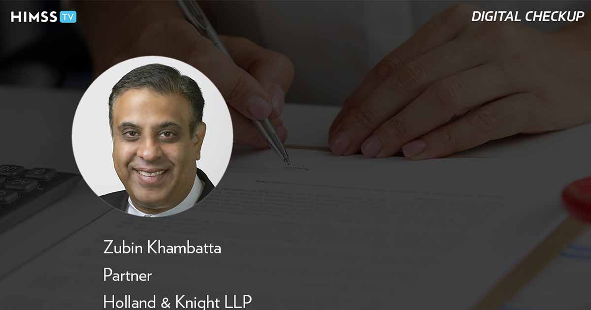 Zubin Khambatta at Holland & Knight_Patient with clipboard Photo by megaflopp/iStock/Getty Images Plus