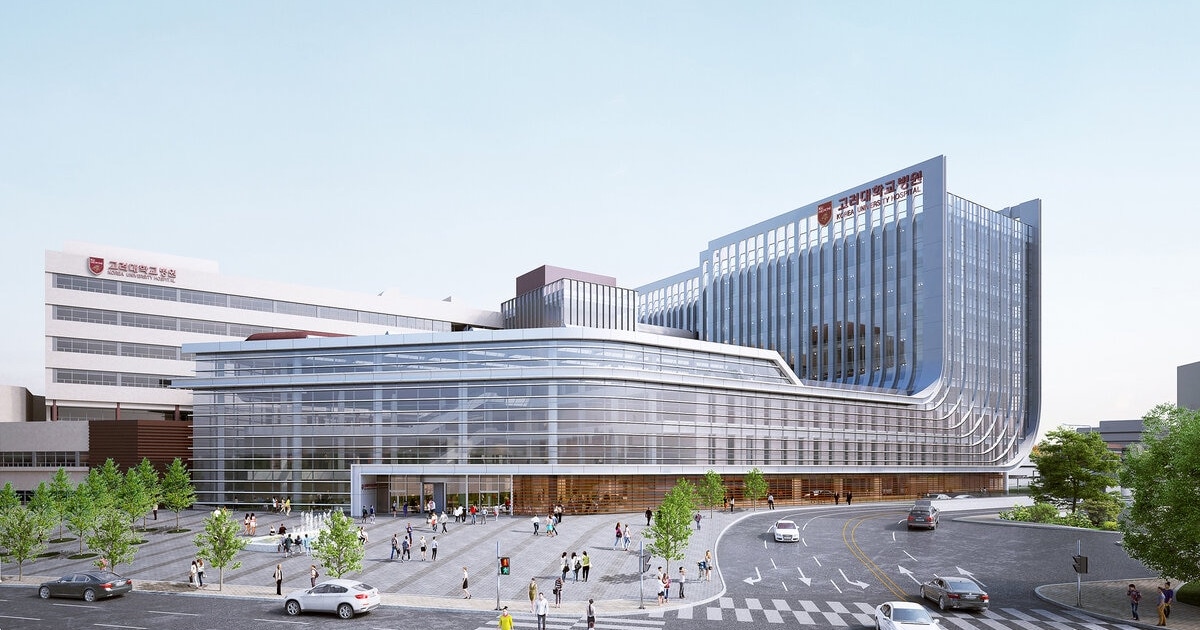 Exterior shot of the KU Anam building.