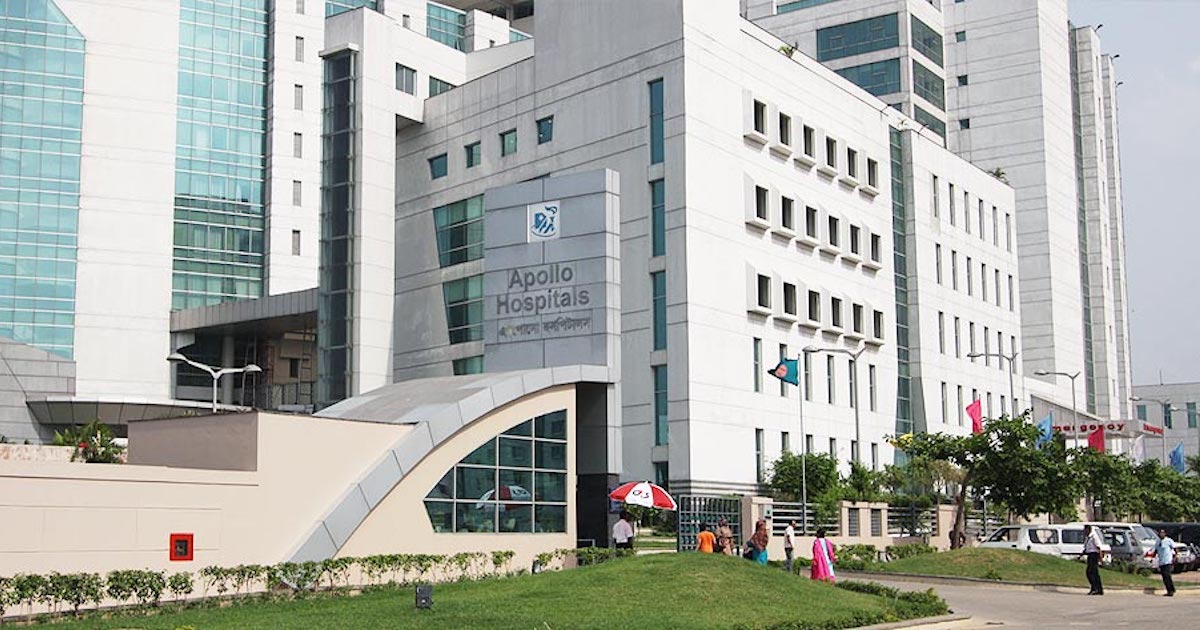 View of Apollo Hospitals, Greams Road Chennai