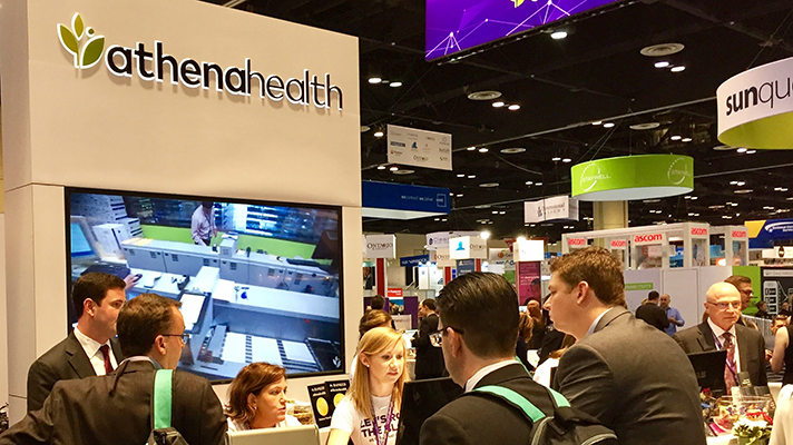 Athenahealth booth