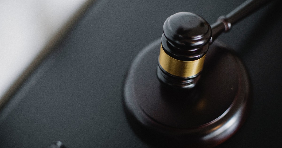 A gavel