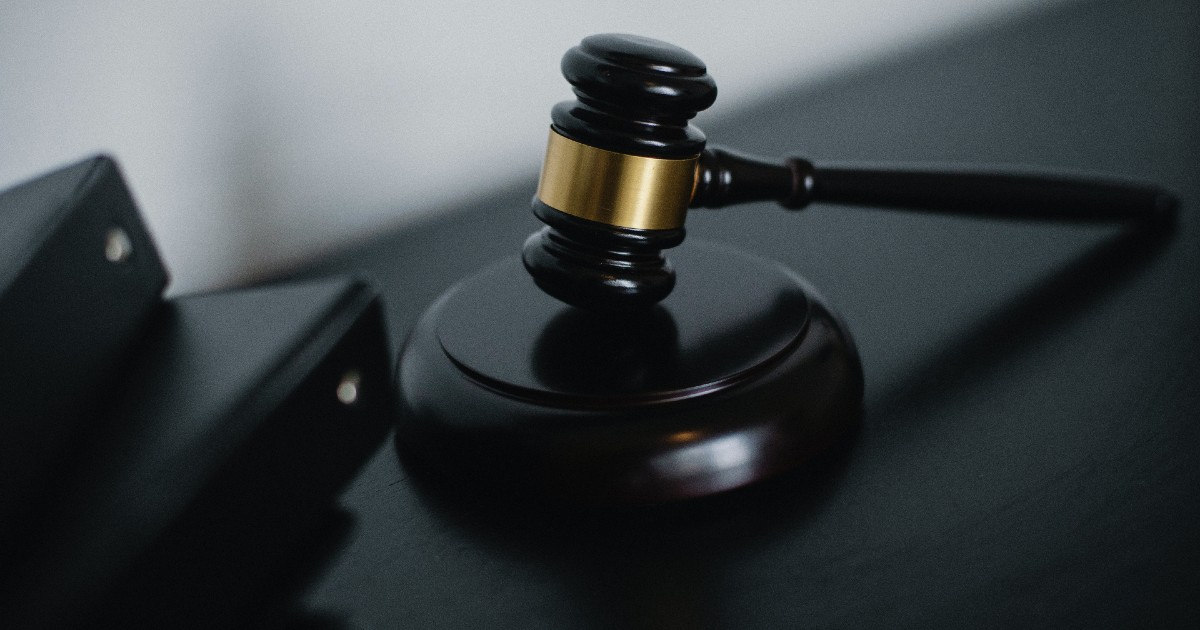 A judge's gavel