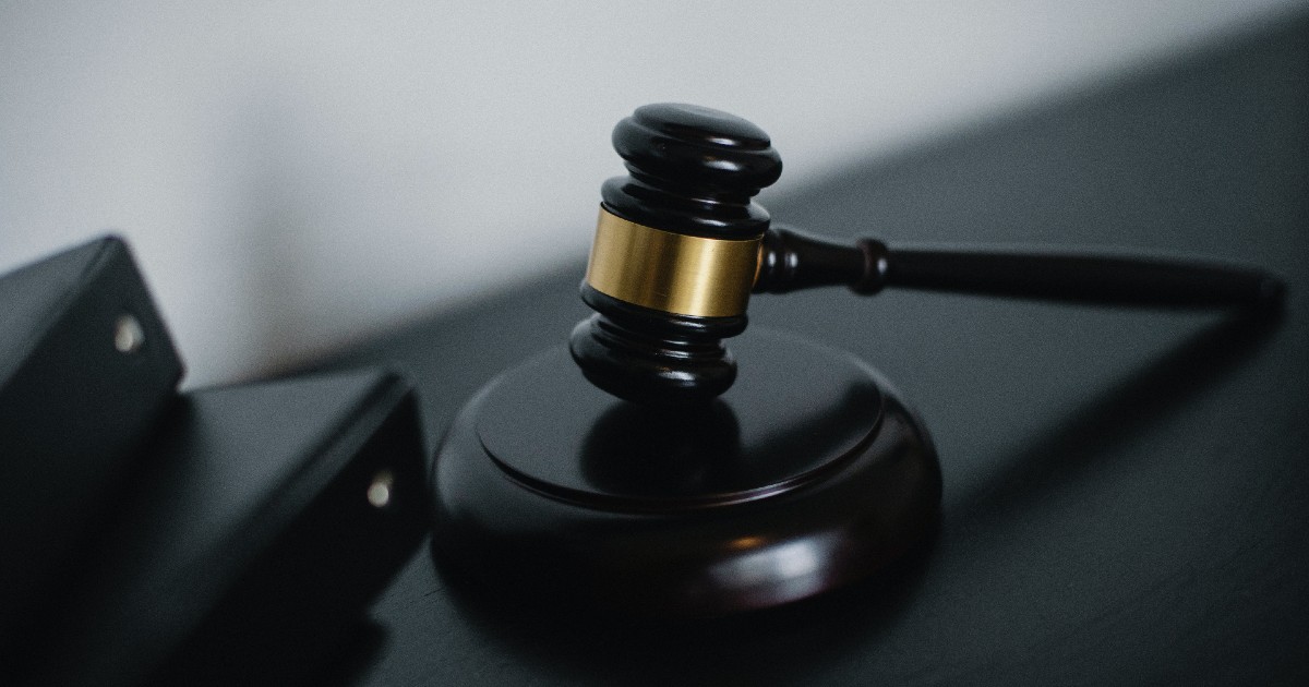 A gavel
