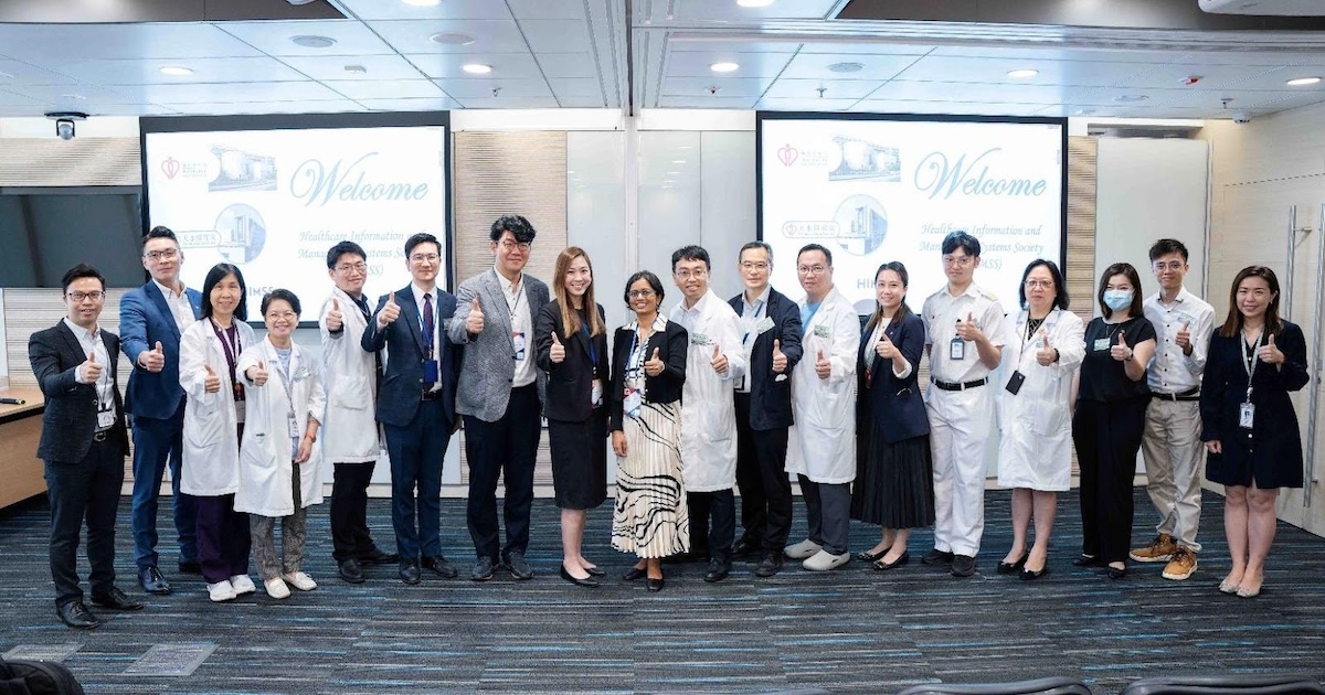 Photo of the EMRAM team at Tin Shui Wai Hospital