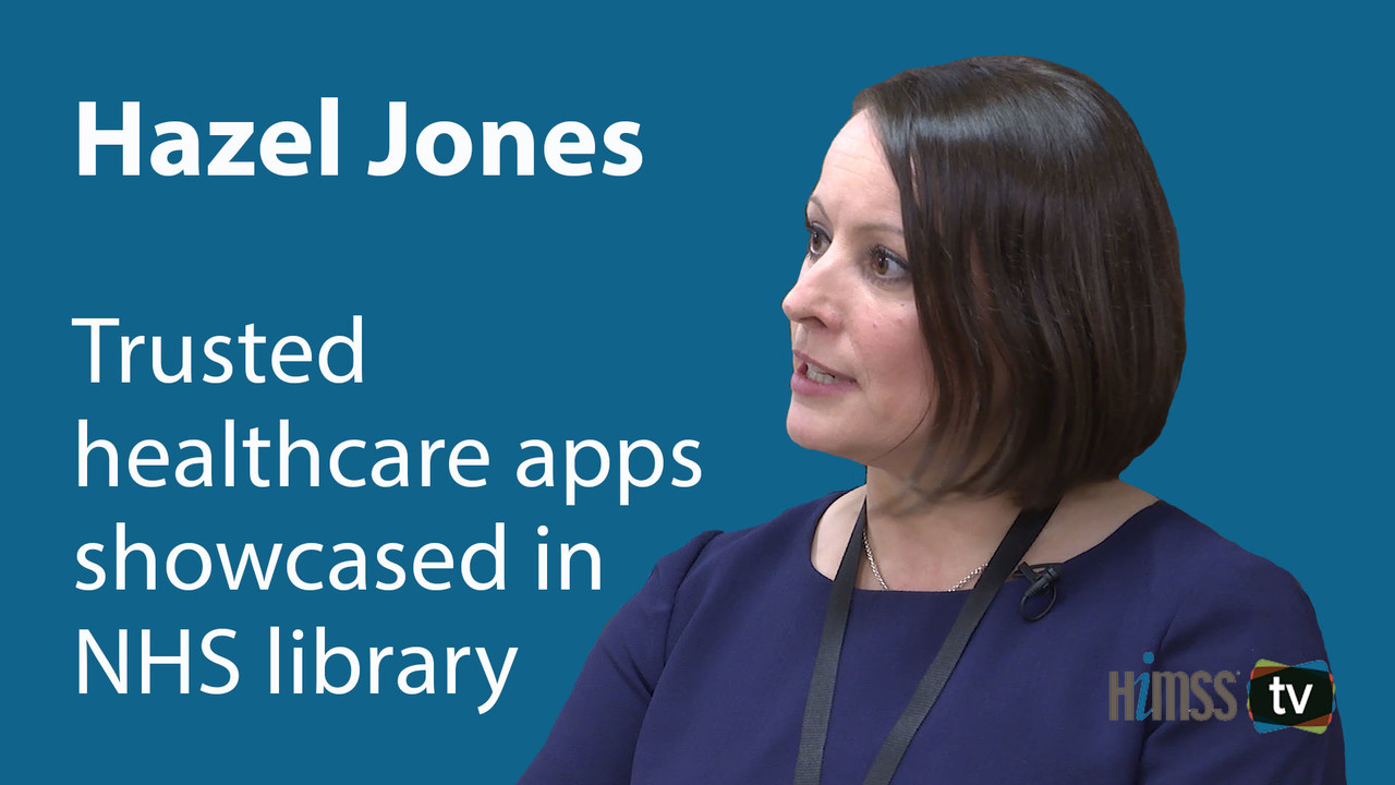 Hazel Jones, program director of Apps & Wearables at NHS Digital