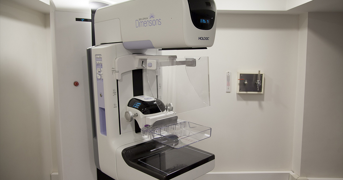 Mammography equipment