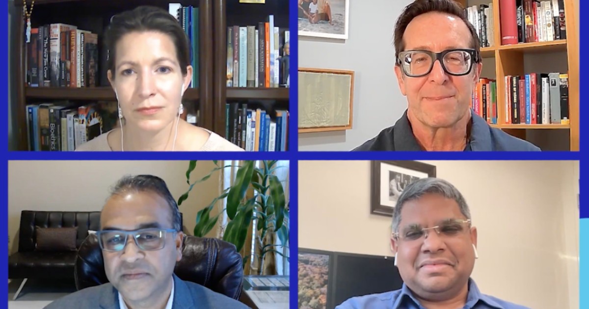 Panelists at the HIMSS Machine Learning and AI Forum