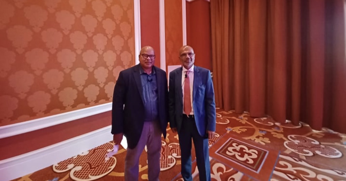 Abner Mason, founder and CEO of ConsejoSano, and Madhur Garg, medical director of radiation oncology at Montefiore Health system