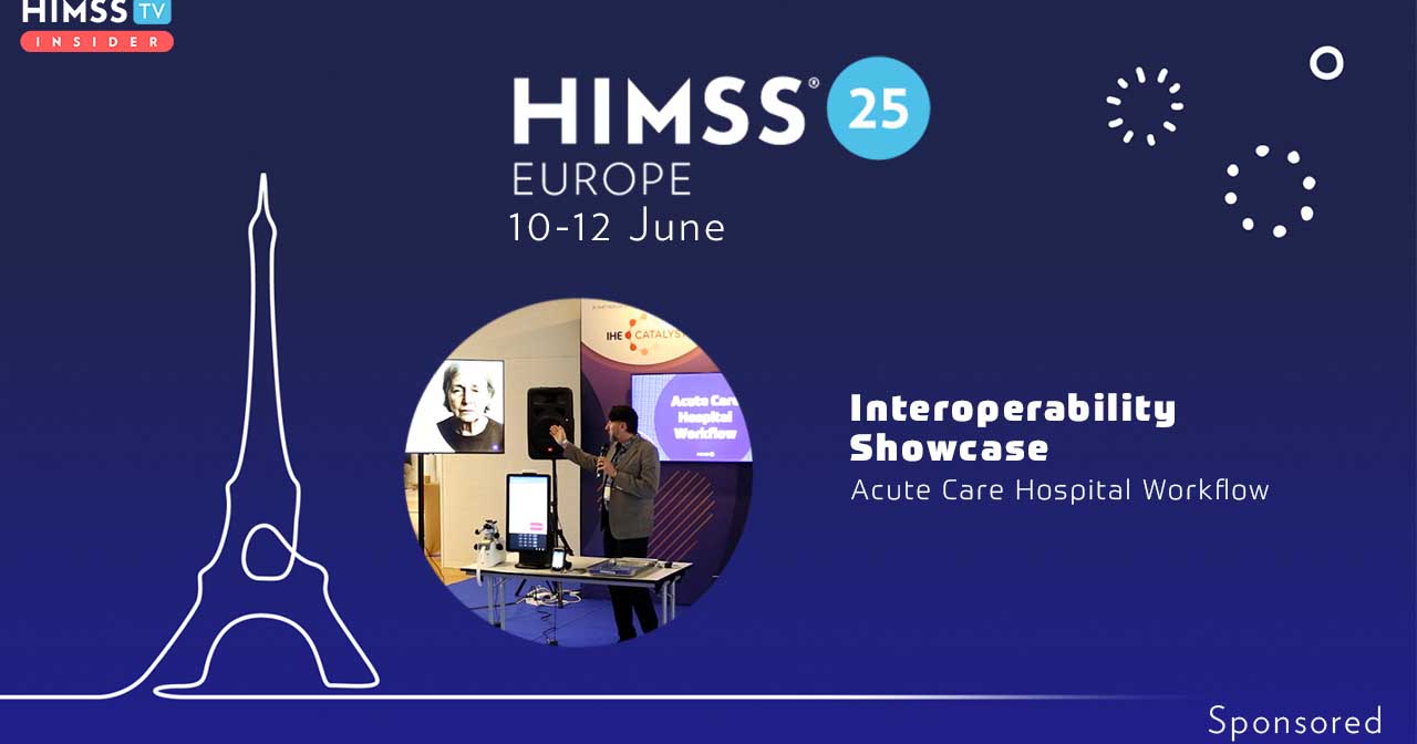 HIMSS25 Europe Interoperability Showcase_sponsored video
