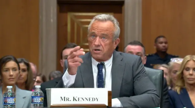 HHS Secretary Robert F. Kennedy, Jr., shown testifying in January before the Senate HELP Committee