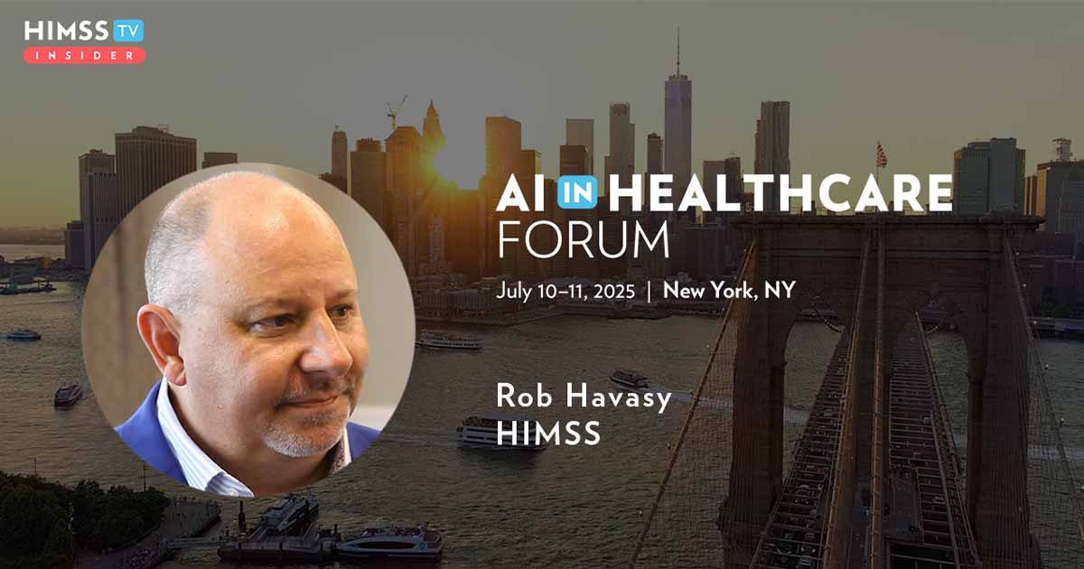 Rob Havasy, HIMSS_Sunrise on the Brooklyn Bridge Photo by Pgiam/Creatas Video+/Getty Images