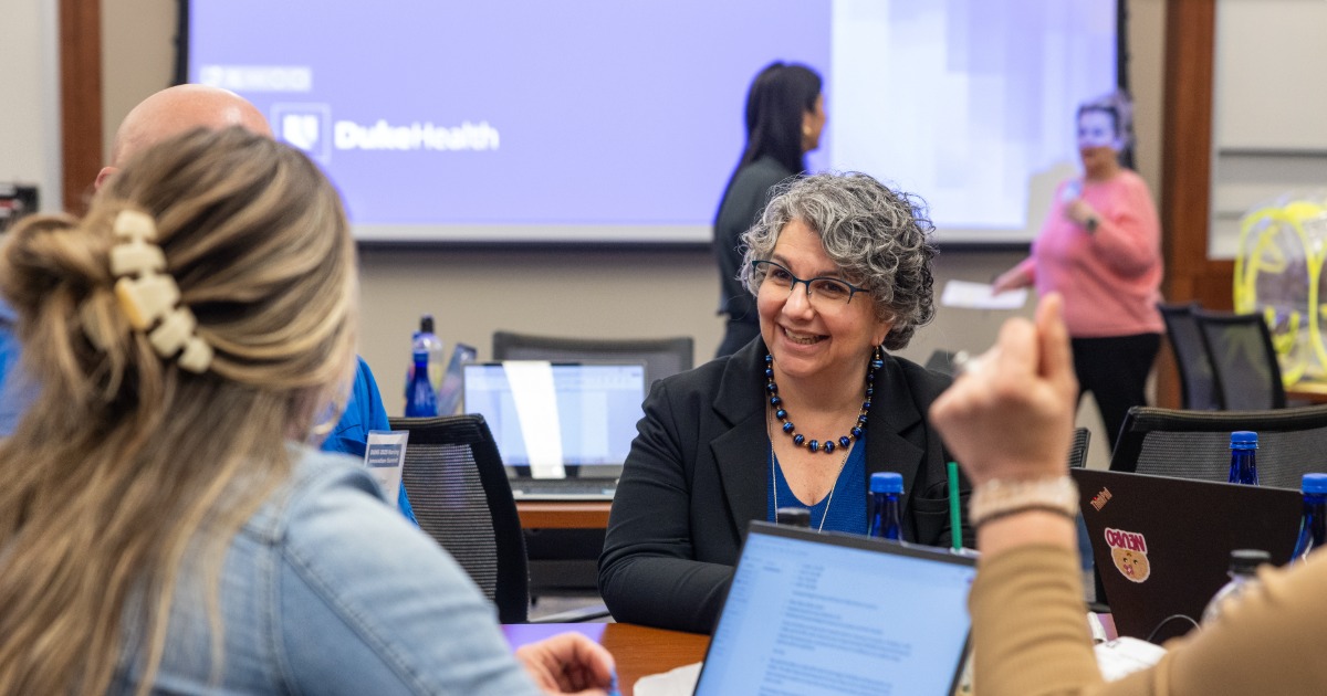 Theresa McDonnell, DNP, RN, of Duke University Health System on AI