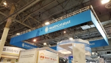 Health Catalyst booth at HIMSS Global Conference