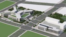 Artist's impression of the 7.2-hectare NTHU Taoyuan Medical and Educational R&D Park
