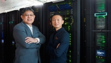 [Left] Bernett Lee and [Right] Wilson Goh, co-directors of the Centre for Biomedical Informatics, NTU Singapore LKCMedicine