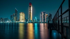 Abu Dhabi from the water